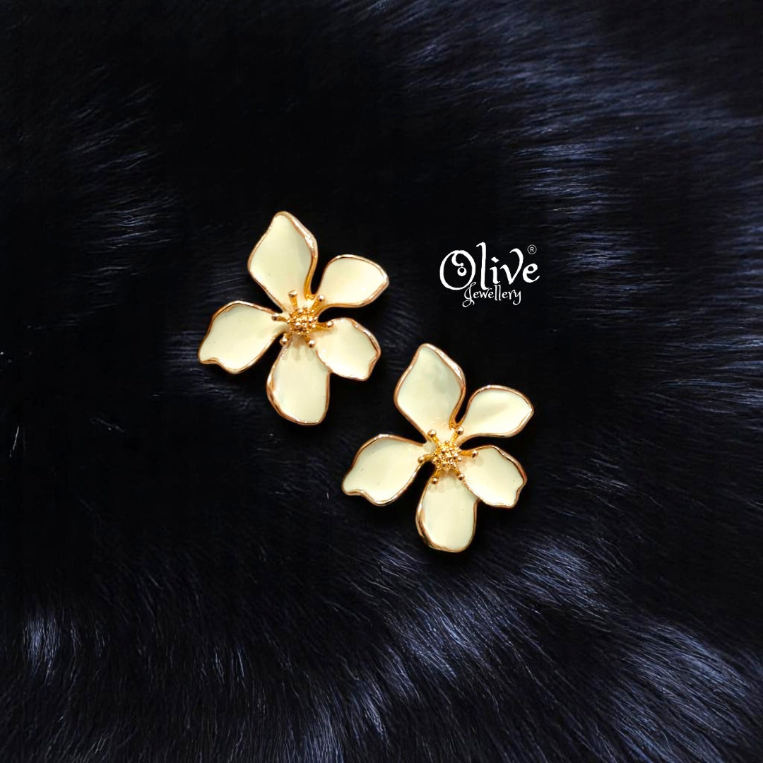 Enamel Earrings -526