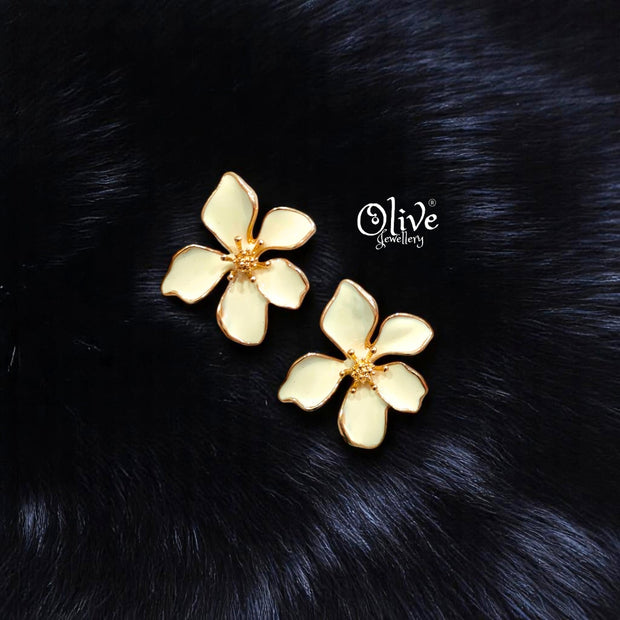 Enamel Earrings -526