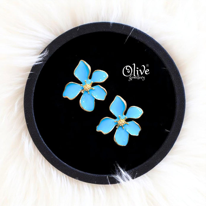 Enamel Earrings -526