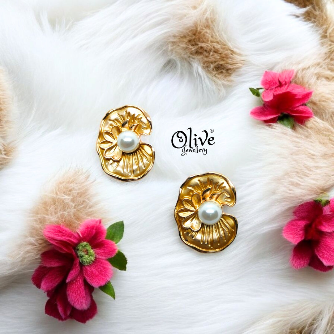 Enamel Earrings - 564