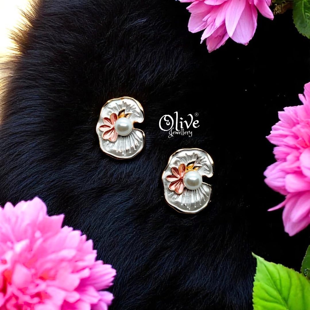 Enamel Earrings - 564