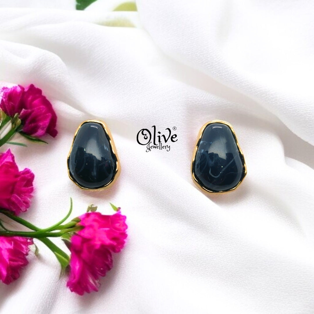 Enamel Earrings - 570
