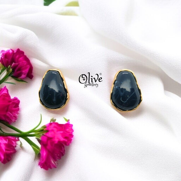Enamel Earrings - 570