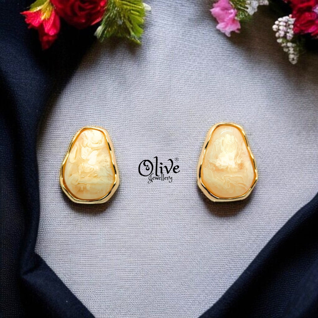 Enamel Earrings - 570