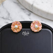 Enamel Earrings - 593