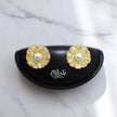 Enamel Earrings - 593