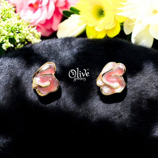 Enamel Earrings - 599