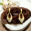 Enamel Earrings - 605