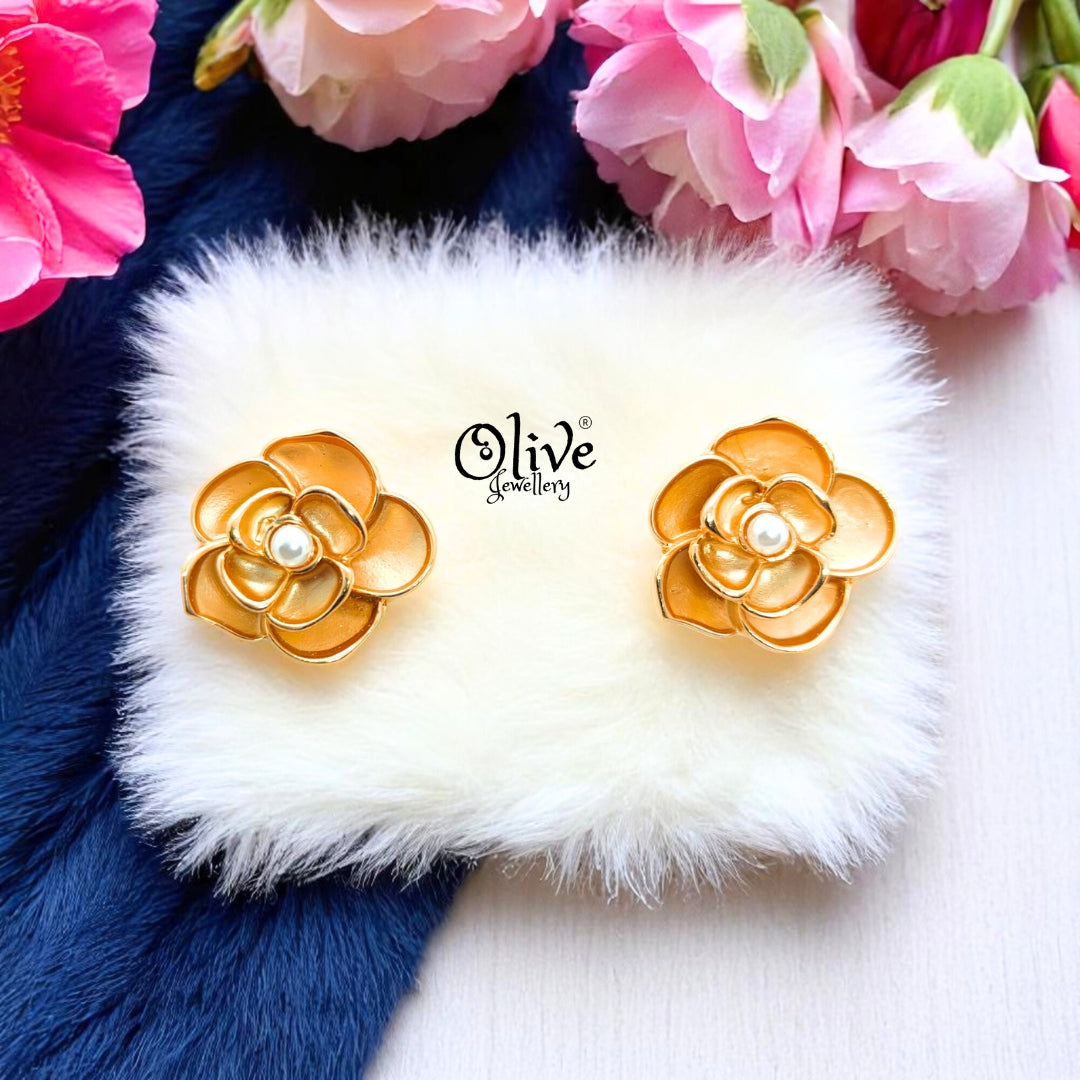 Enamel Earrings - 622