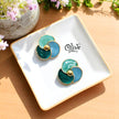 Enamel Earrings - 628