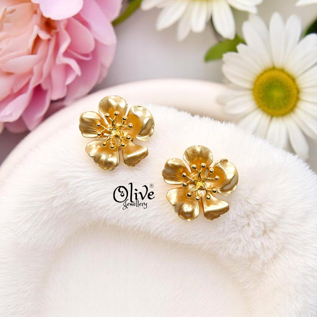 Enamel Earrings - 644