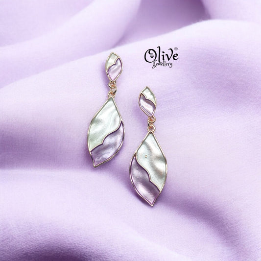 Enamel Earrings - 653