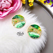 Enamel Earrings - 672