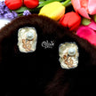Enamel Earrings - 687
