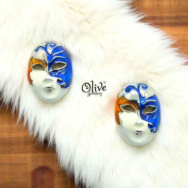 Enamel Earrings - 704