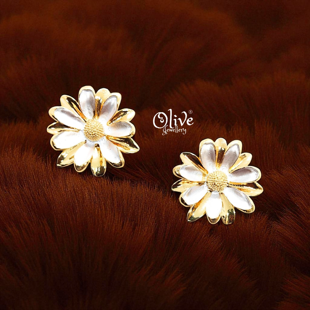 Enamel Earrings - 771