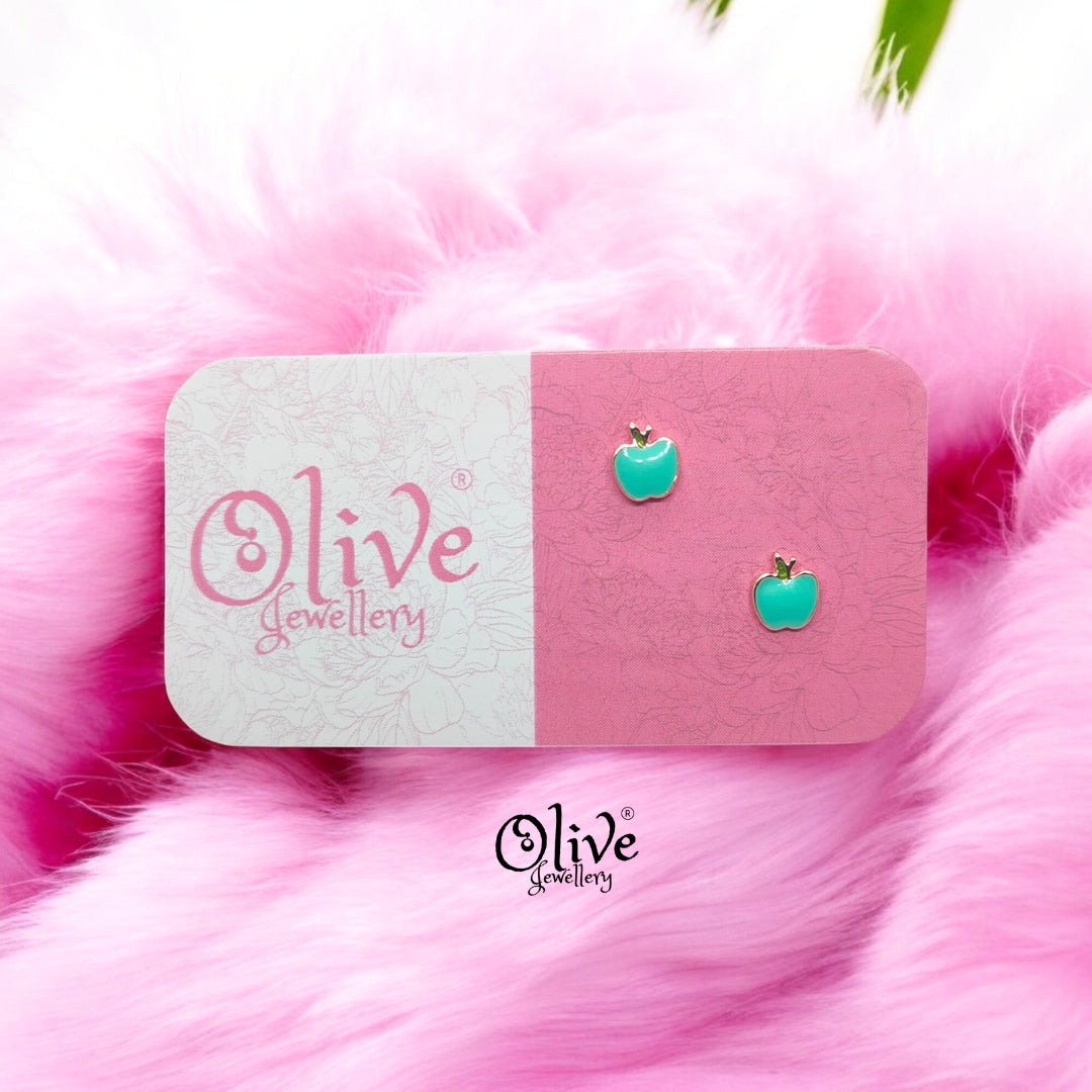 Enamel Earrings - 773