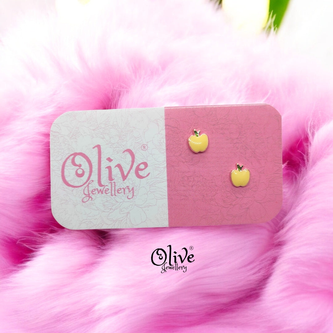 Enamel Earrings - 773