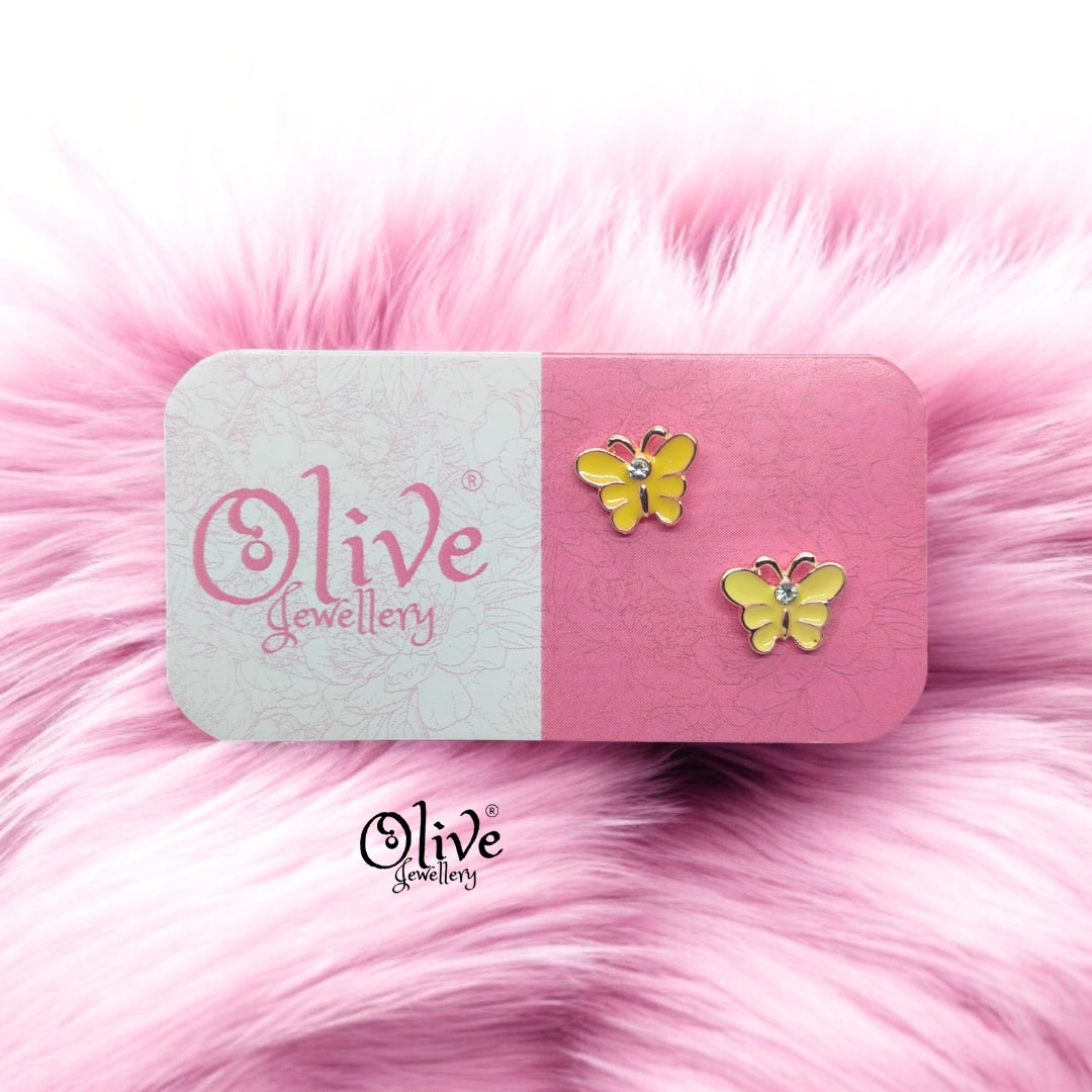Enamel Earrings - 784