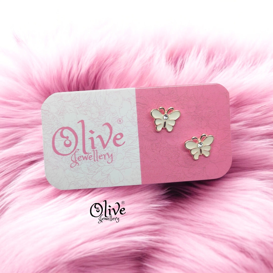 Enamel Earrings - 784