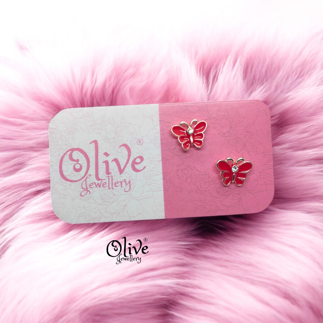 Enamel Earrings - 784