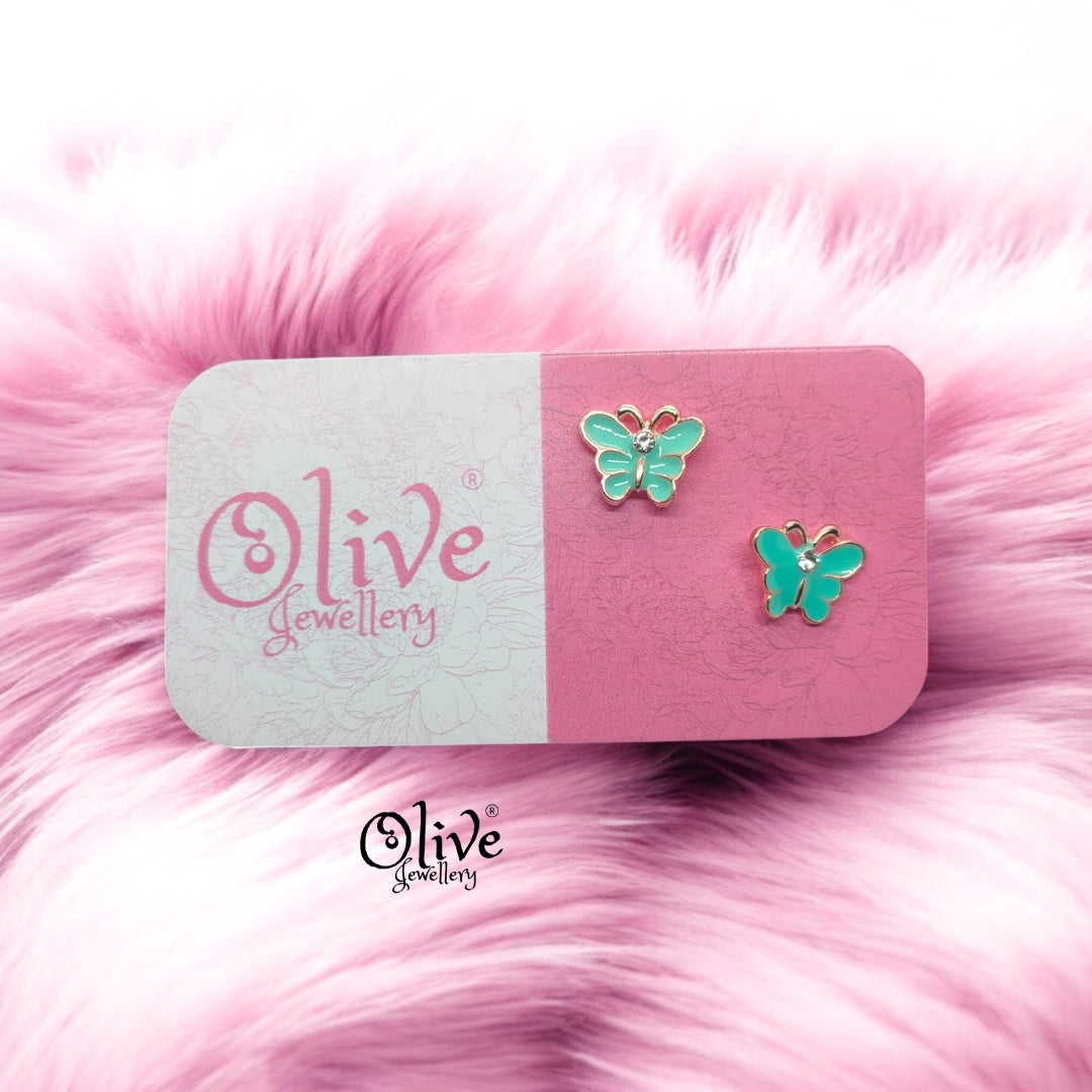 Enamel Earrings - 784