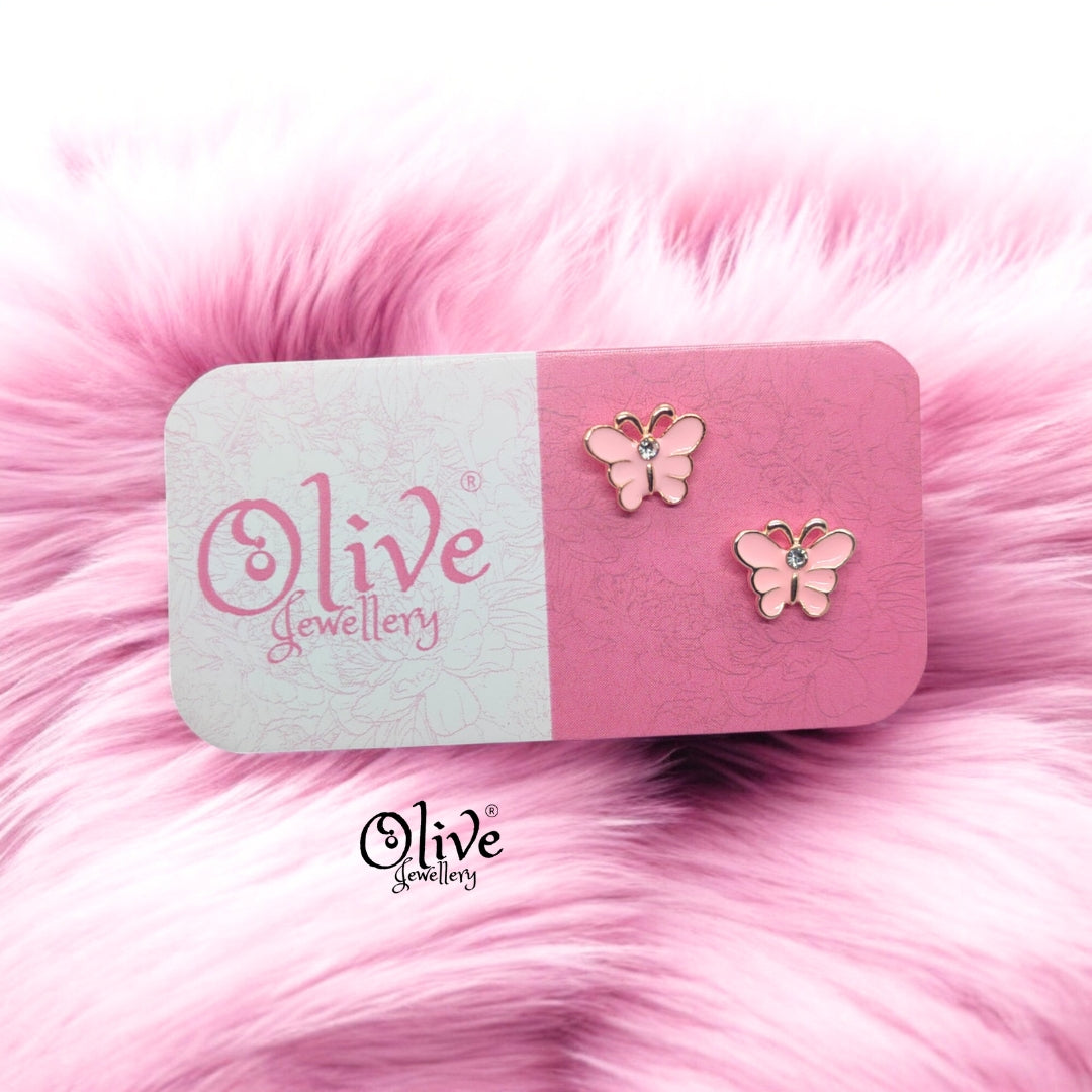 Enamel Earrings - 784