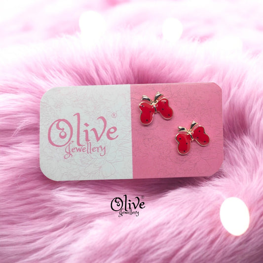 Enamel Earrings - 802