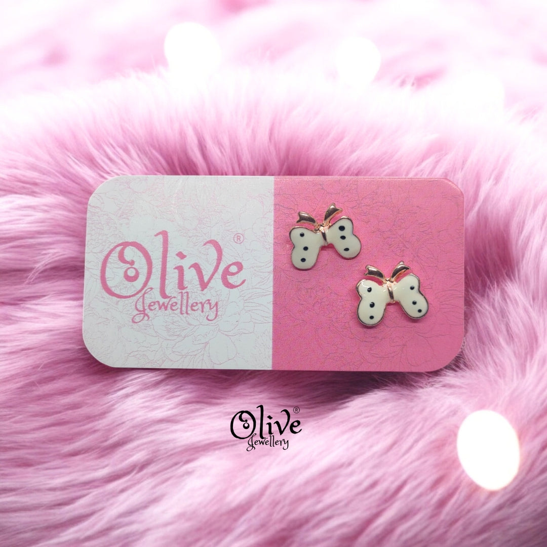 Enamel Earrings - 802