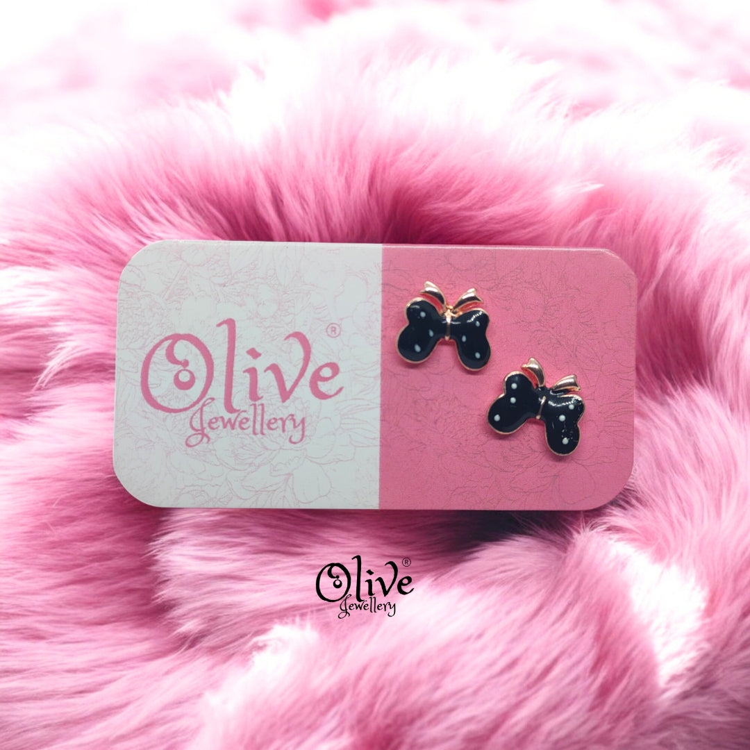 Enamel Earrings - 802