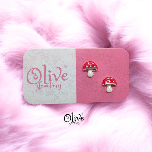 Enamel Earrings - 808