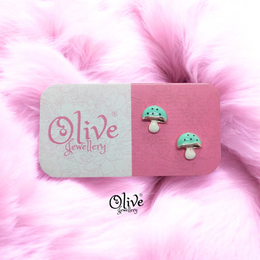 Enamel Earrings - 808