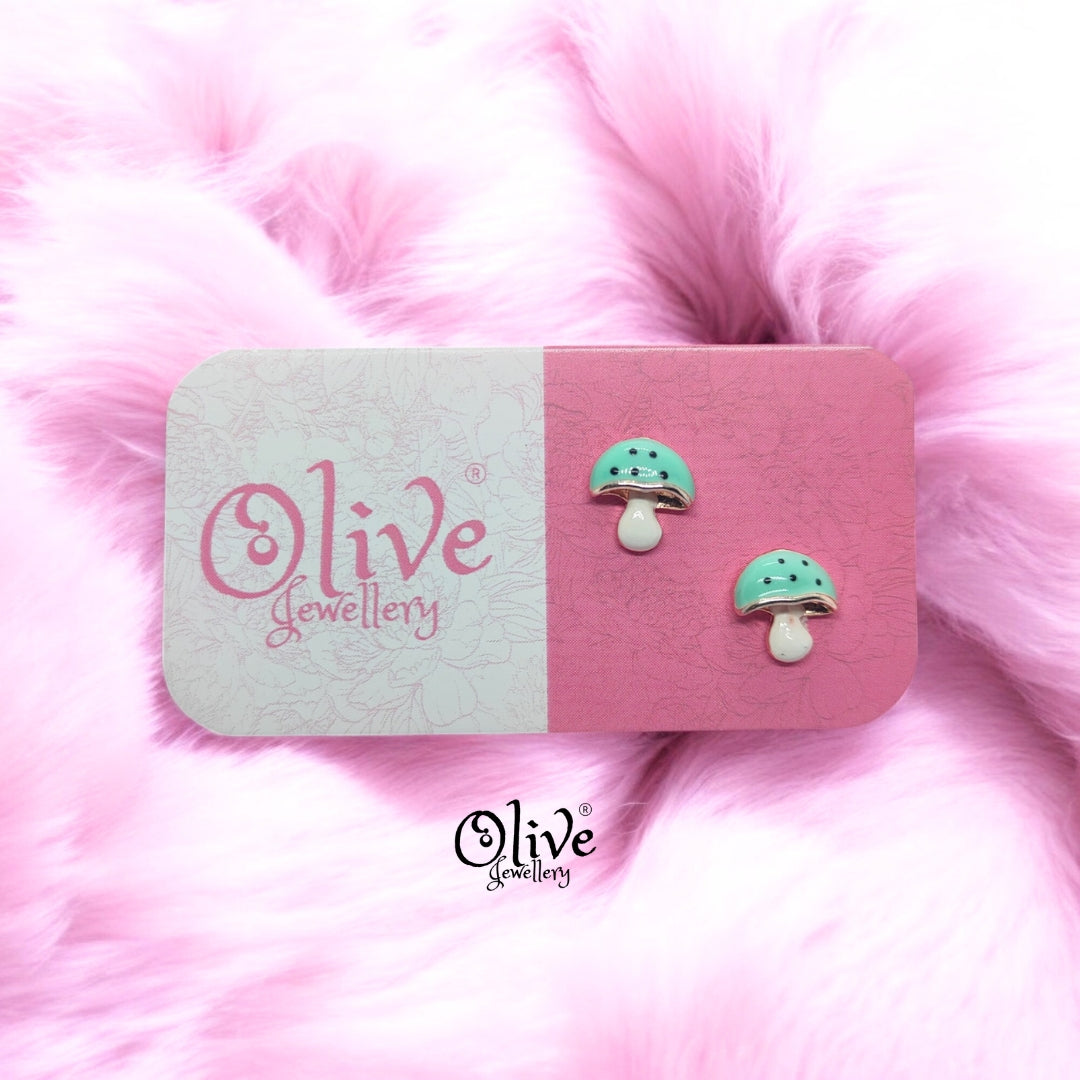 Enamel Earrings - 808