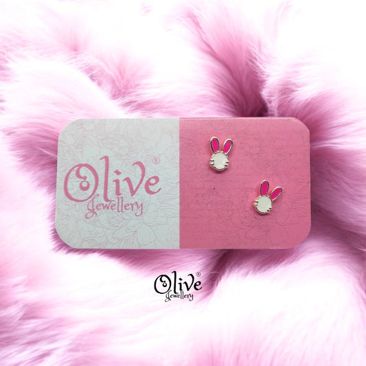 Enamel Earrings - 814