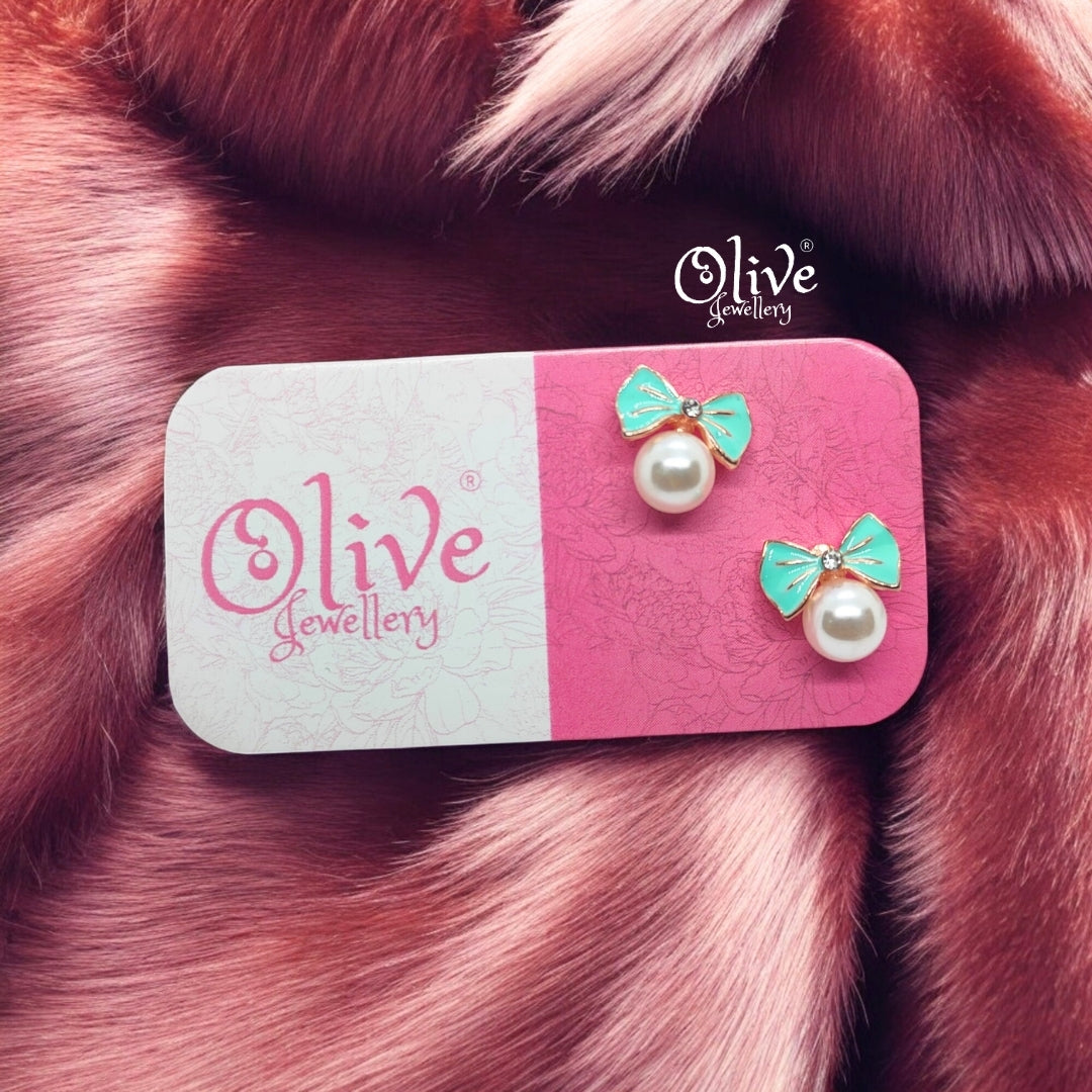 Enamel Earrings - 820