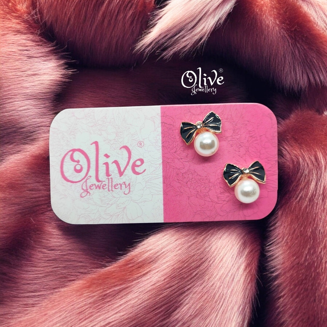 Enamel Earrings - 820