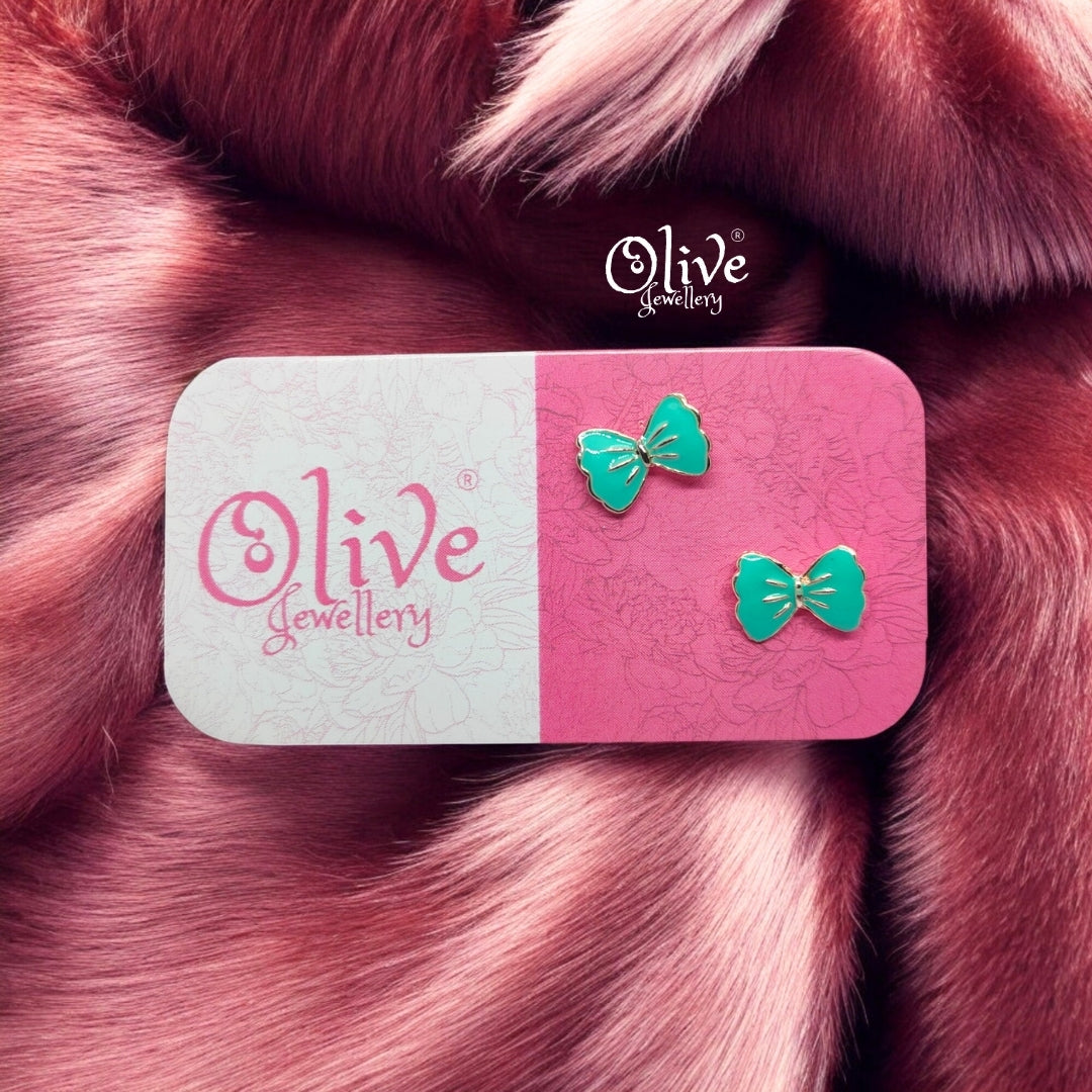 Enamel Earrings - 826