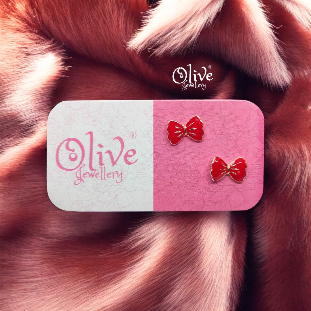 Enamel Earrings - 826