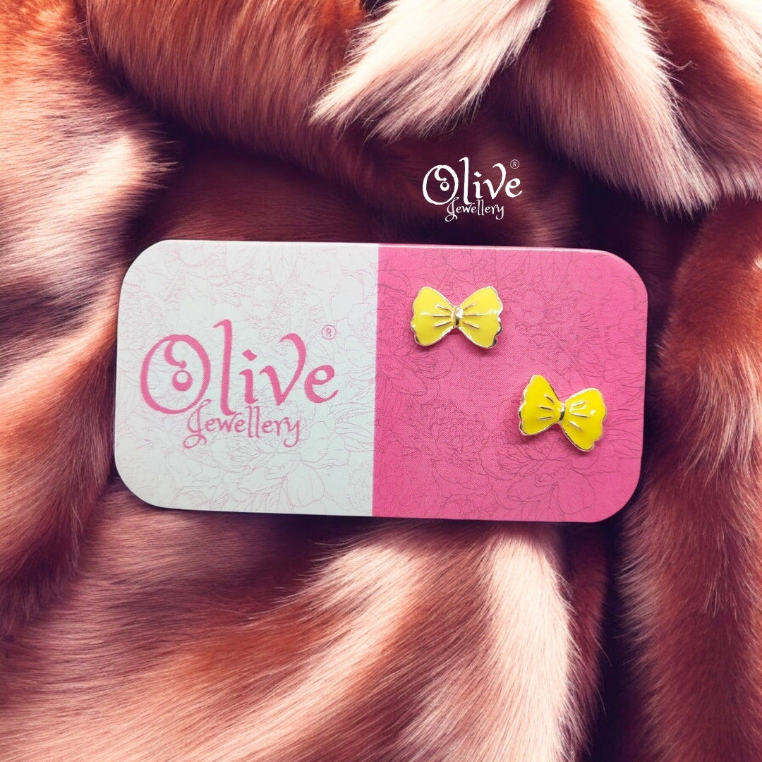 Enamel Earrings - 826