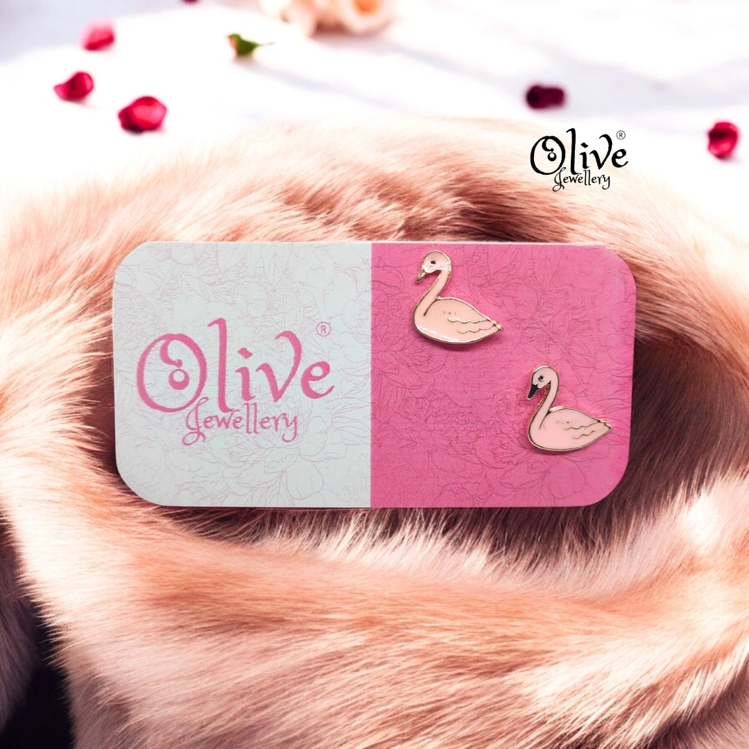 Enamel Earrings - 832