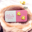 Enamel Earrings - 855