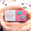Enamel Earrings - 855