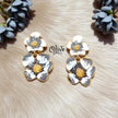 Enamel Earrings - 896