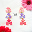 Enamel Earrings - 900