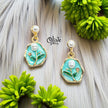Enamel Earrings -356