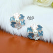 Enamel Earrings - 907