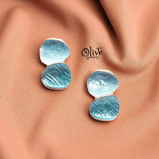 Enamel Earrings-974