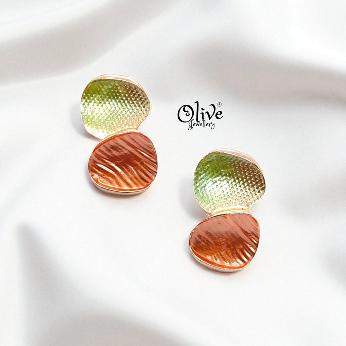 Enamel Earrings-974
