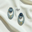 Enamel Earrings-980