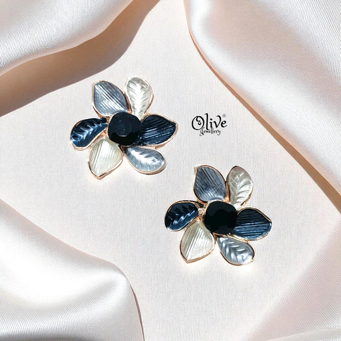 Enamel Earrings-988